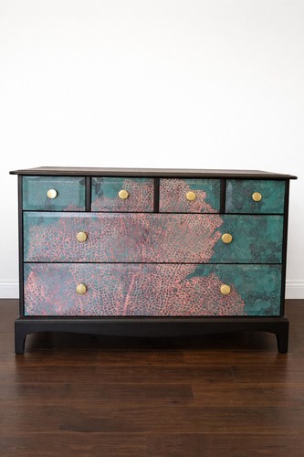 Painted midcentury vintage - painted,