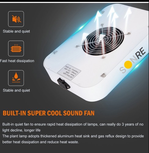 Full spectrum led grow light - spectrum,
