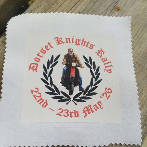 Scooter rally patch dorset - scooter,