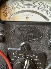 Vintage AVOMETER Heavy Duty