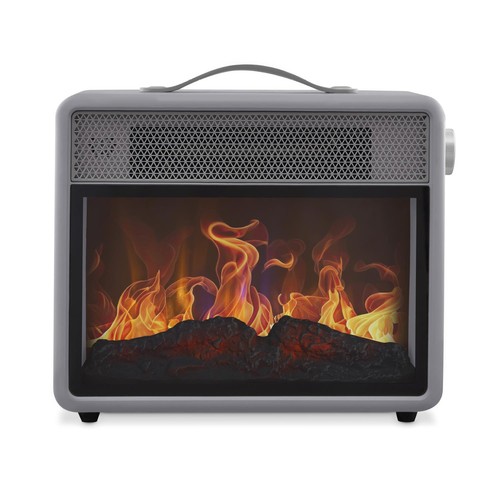 Swan retro fire flame effect - flame,