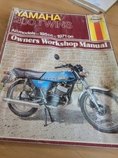 Haynes #156 Yamaha 200 Twins Owners Workshop Manual 1971 on YCS3E YCS5E RD200