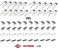 20 X PZ HAYBOB TINE COMPLETE KIT Springs Set Tines Kuhn Strela 300 360 CW CCW