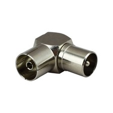 Right Angled TV Aerial Male