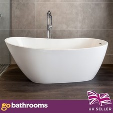 White Freestanding Luxury Bath