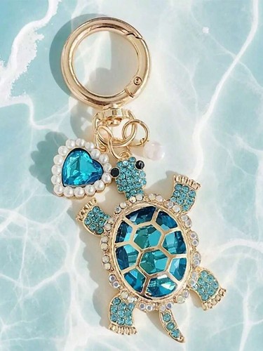 Blue crystal turtle - blue,