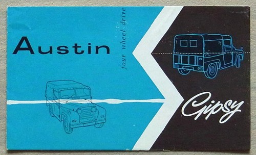 Austin gipsy wheel drive - austin,