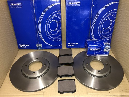 Front brake discs pads - front,