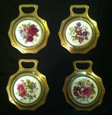 LOVELY SET OF 4 FLORAL Ceramic