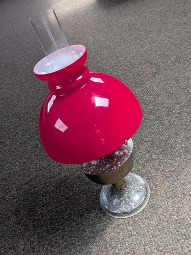 Aladdin oil lamp red - no, 23