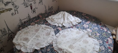 Fabric vintage lampshade - ,
