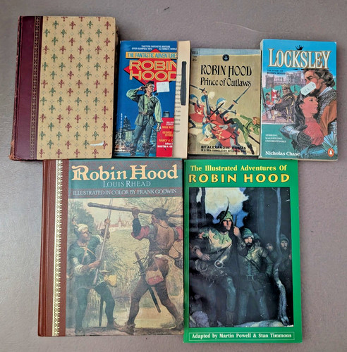 Lot robin hood books pb - of,