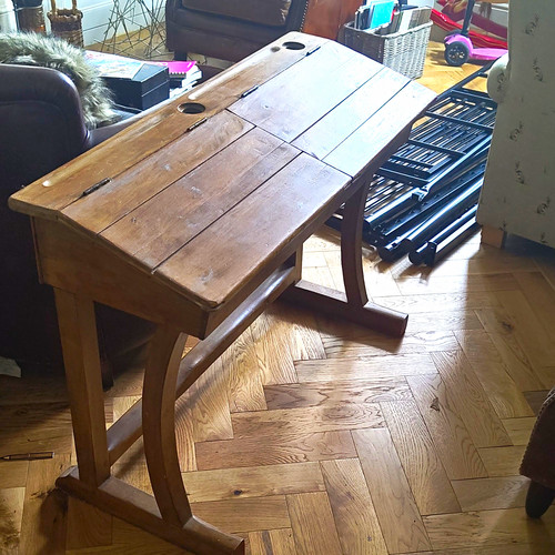 Antique dutch wooden sloped - dutch,