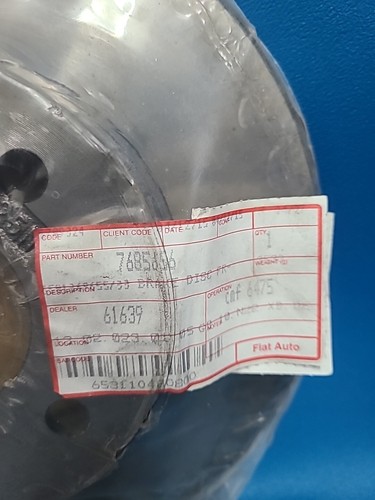 Genuine oem front brake - 2x,
