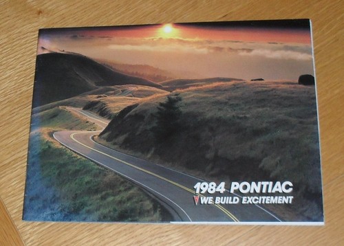 Pontiac brochure 1984 - 1984, firebird