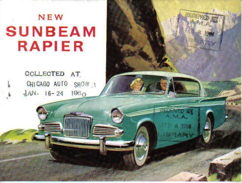 Sunbeam rapier series - sunbeam,