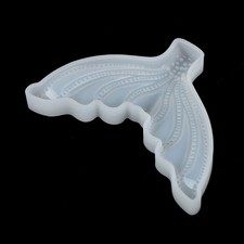 Fairy Mermaid Tail Scale Silicone Fondant Mould Beach Animal Cake Icing Mold Zu
