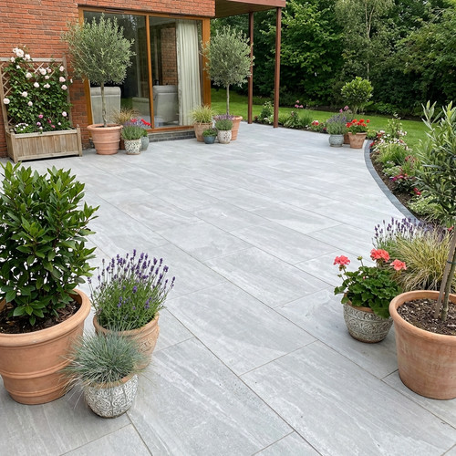 Kandla grey porcelain patio - kandla,