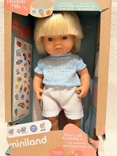 Miniland Baby Doll Blond Boy