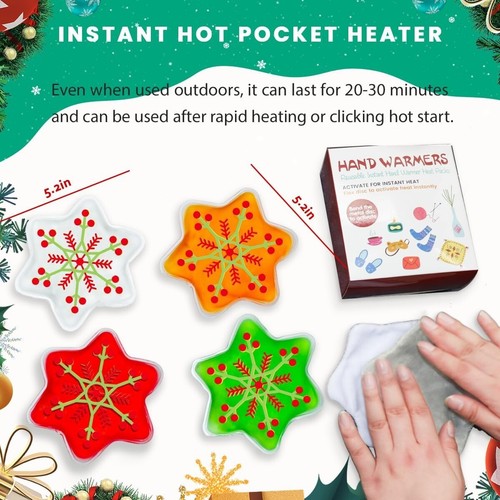 Reusable snap heat - snap, pack,