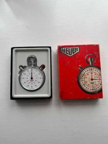 Heuer stop watch rare - stop,