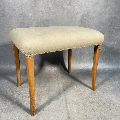 Vintage vanity stool dressing - stool,