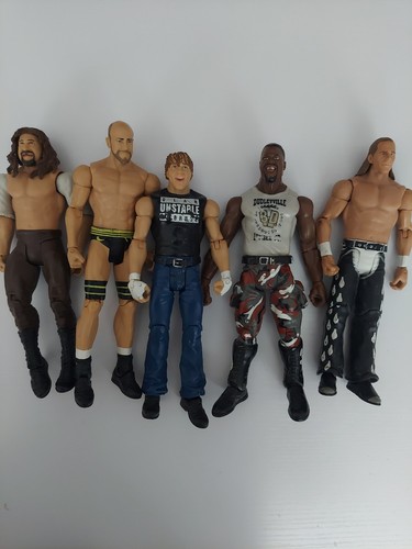 Lot wwe mattel wrestling - lot, of