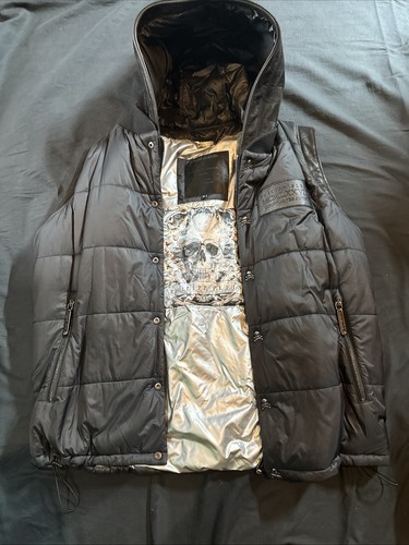 Philipp plein puffa gilet - puffa, in