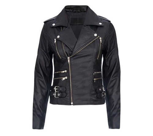 Ladies black retro - retro, nappa