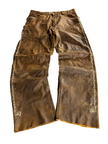 Vtg leather baggy - vtg,