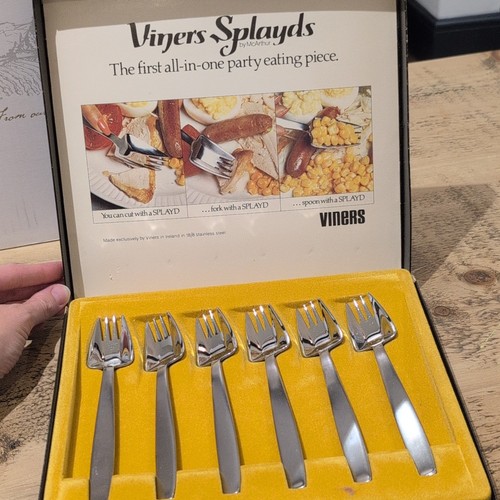 Viners splayds 6pc stainless - viners,