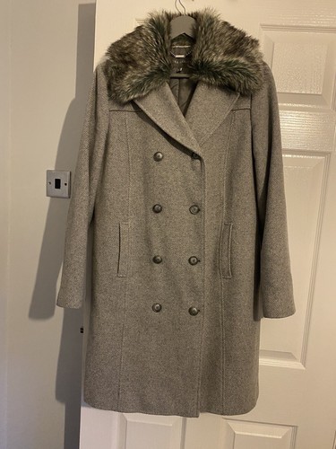 Laura ashley wool coat - laura,