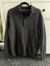 Grey Gant Lambswool Button