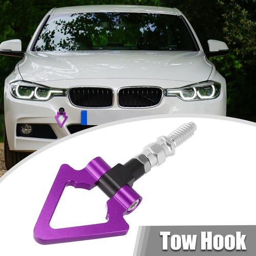 Racing car screw tow hook - car, on