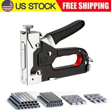 Upholstery Staple Gun Heavy Duty, Yeahome 4-in-1 Stapler Gun with 600 Staples