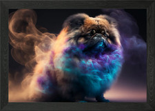Spirit Animal Pekingese Framed
