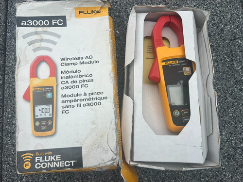 Fluke ac3000fc clamp meter - fluke,