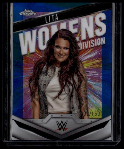 2025 topps chrome wwe lit - 2025,