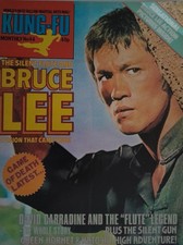 KUNG-FU MONTHLY No. 44 Vintage 1970's UK Poster-Magazine Featuring BRUCE LEE VGC