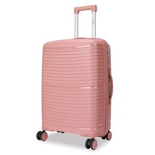 Large Suitcase Medium Cabin 4 Wheel Lightweight Luggage Hard Shell PP Big