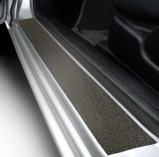 SATIN BLACK Textured Door Sill