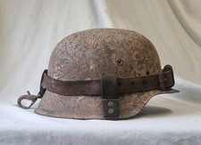 Original WW2 German M42 Helmet Barn Find Relic German Army