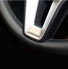 4 pcs for Mercedes Benz AMG Badge Emblems 3D Metal Sticker For Car Decoration UK