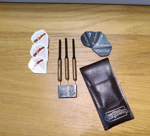 Old holborn darts set case - darts,
