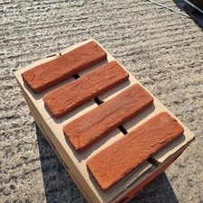SAMPLE  Clay Brick Slips - Heritage Soft Orange Brick - £8.00