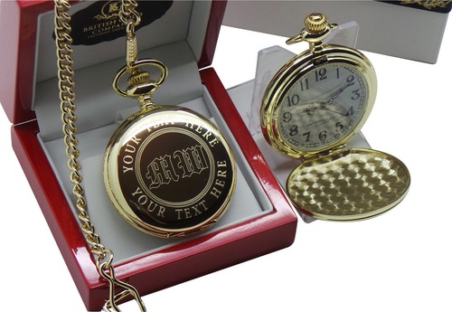 Personalised pocket watch - personalised,