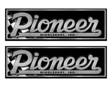 Pioneer Classic Racing 10" long Stickers