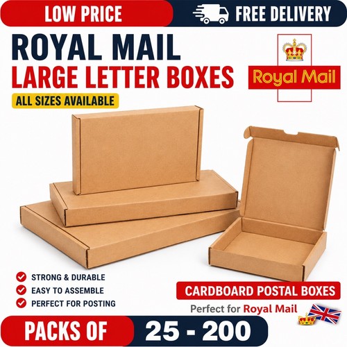 Large letter box royal mail - box,