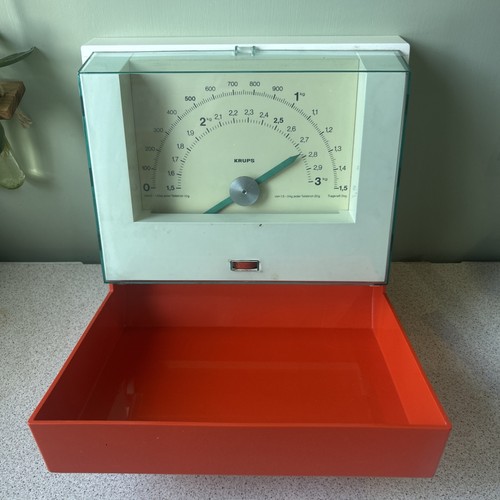 Vintage 1970s orange krups - orange,