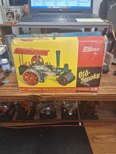 Vintage wilesco d36 toy steam - vintage,